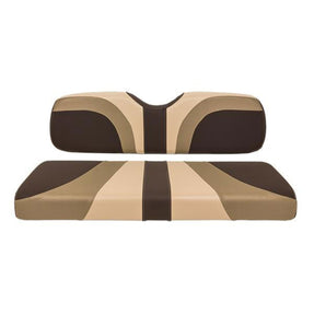 Blade Rear Seat Assembly, G150, Mocca, Convoy Trexx, Sandbar – cushion set, front view