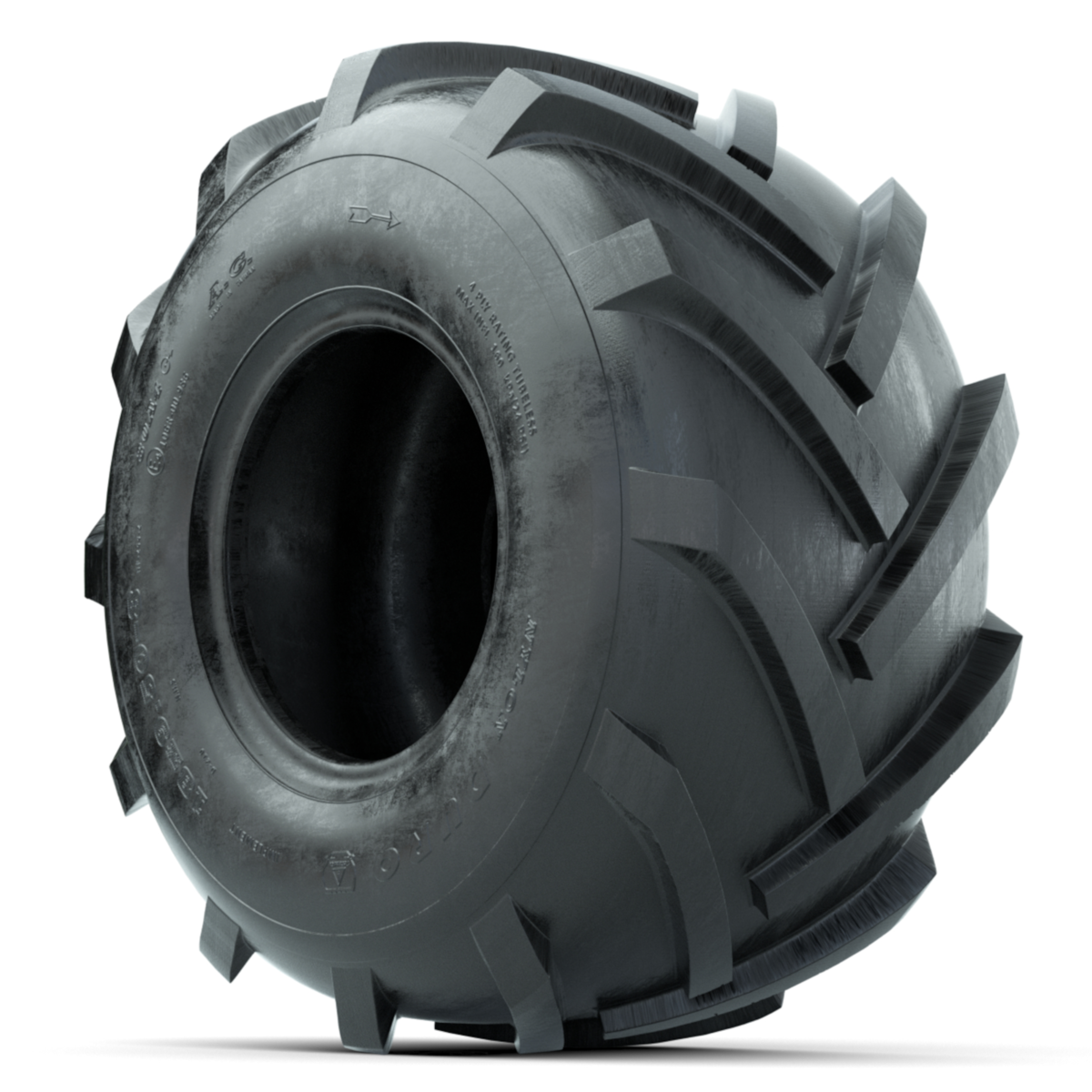 Tire, 18X9.50-8 4PR Duro Lug – tire, alternate angle view