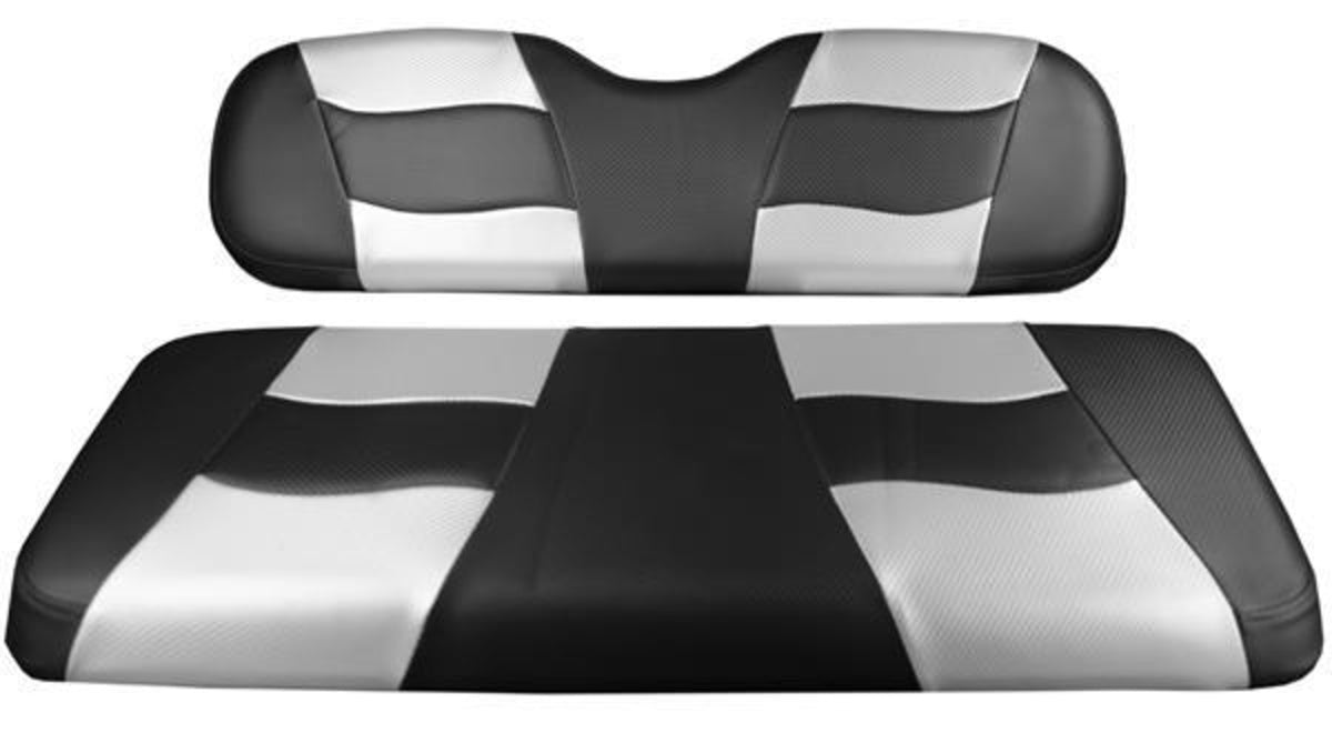 Riptide Front Seat Cover Drive Blk Carb/Silv Carb – additional product view