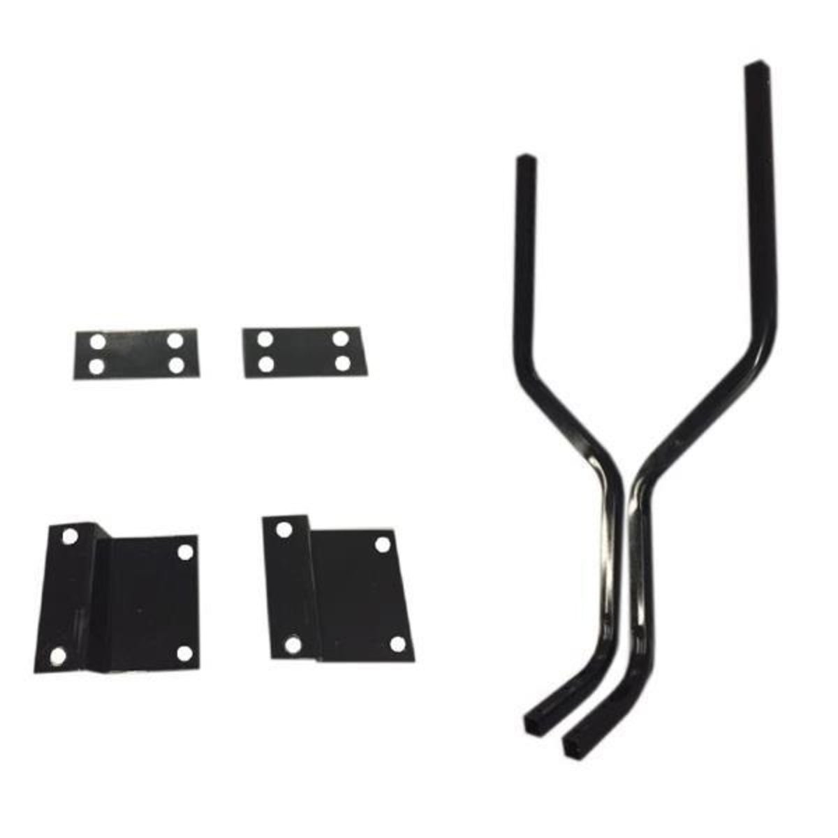 RXV G250 Tri-Track Ext. Roof Top Steel Struts/Brkt Kit – struts and brackets, alternate view