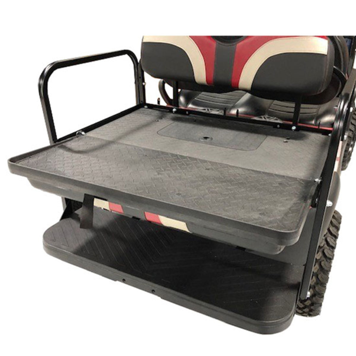 GTW MACH3 Rear Flip Seat for Yamaha Drive - Black Years 07-16