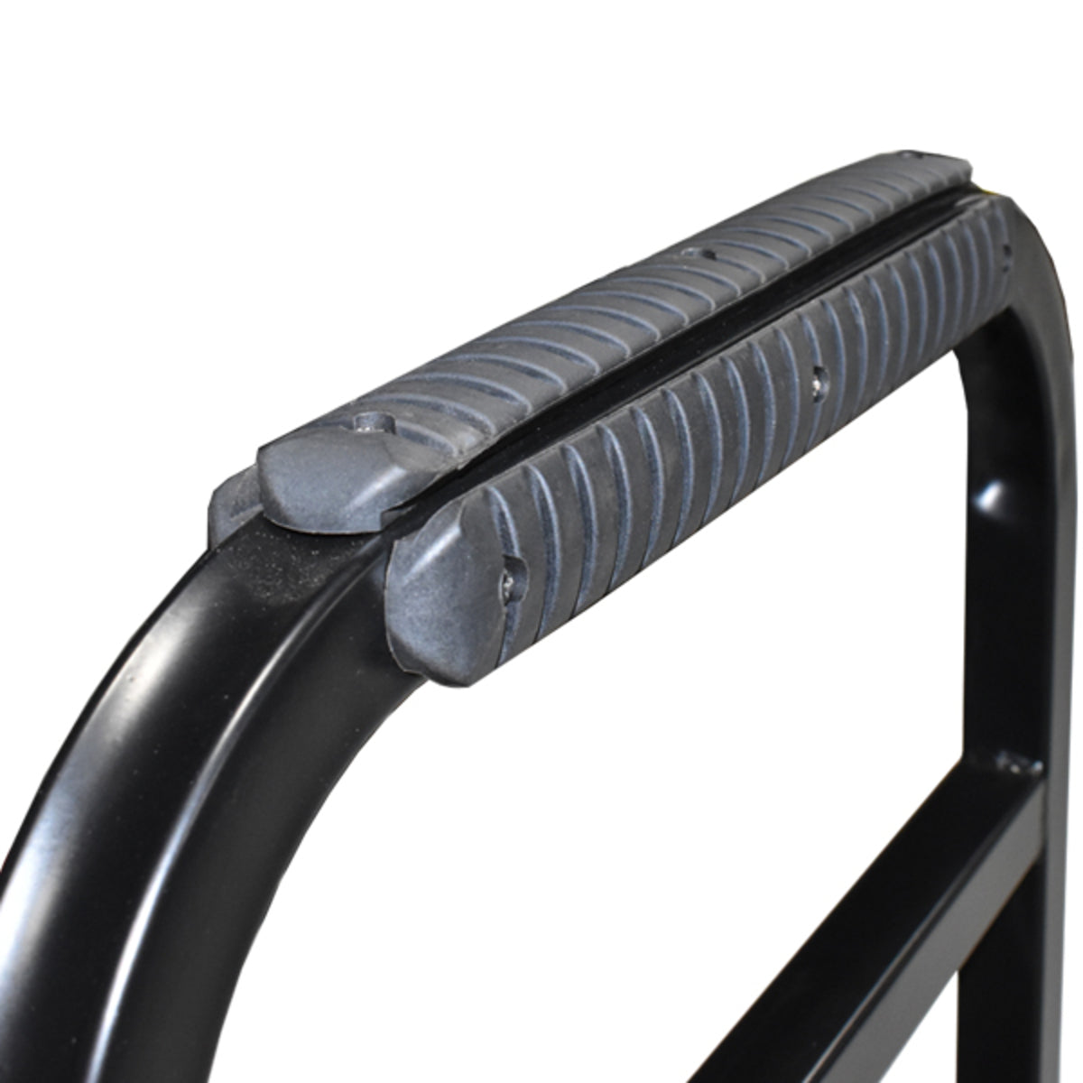 GTW Deluxe Grab Bar with Upper Rail – grab bar grip, angled close-up
