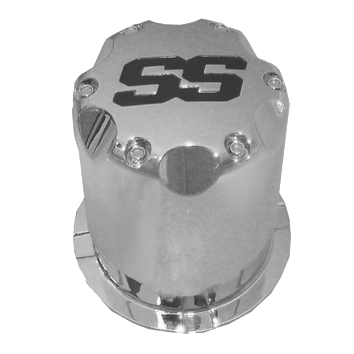 Chrome SS Push Through Center Cap