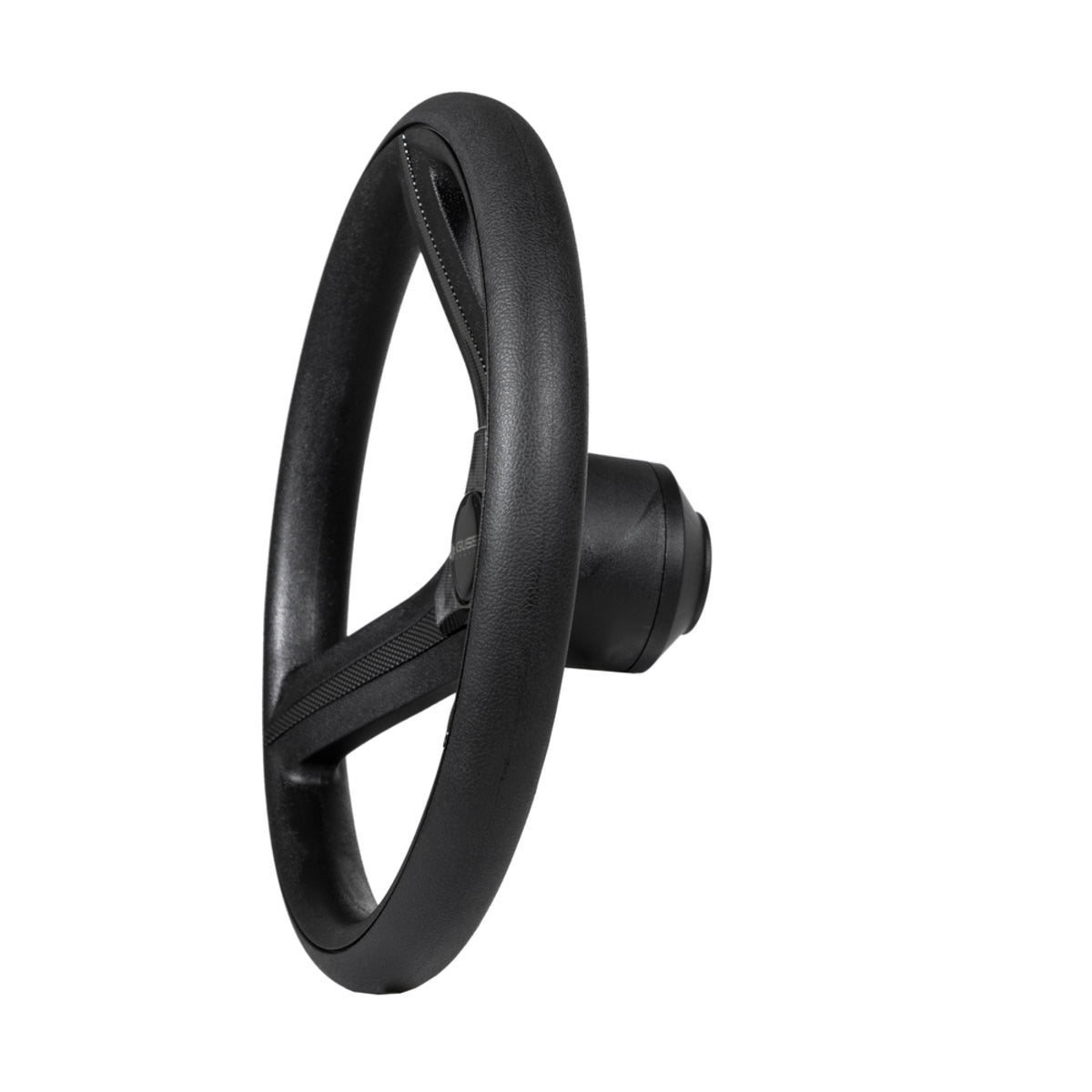Gussi Italia® Brenta Black/Carbon Fiber Steering Wheel for E-Z-GO