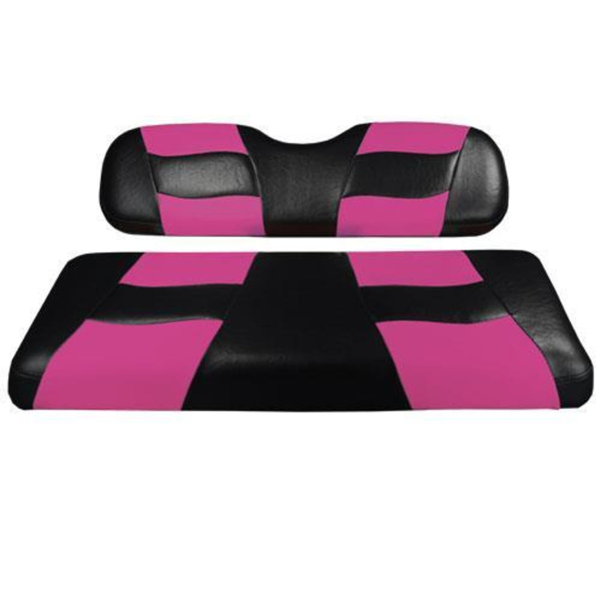 RIPTIDE Black/Pink 2Tone Rear Seat Covers Genesis150 – additional product view