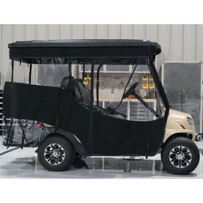 RedDot Chameleon 4 Passenger Track Style Black Enclosure  Club Car