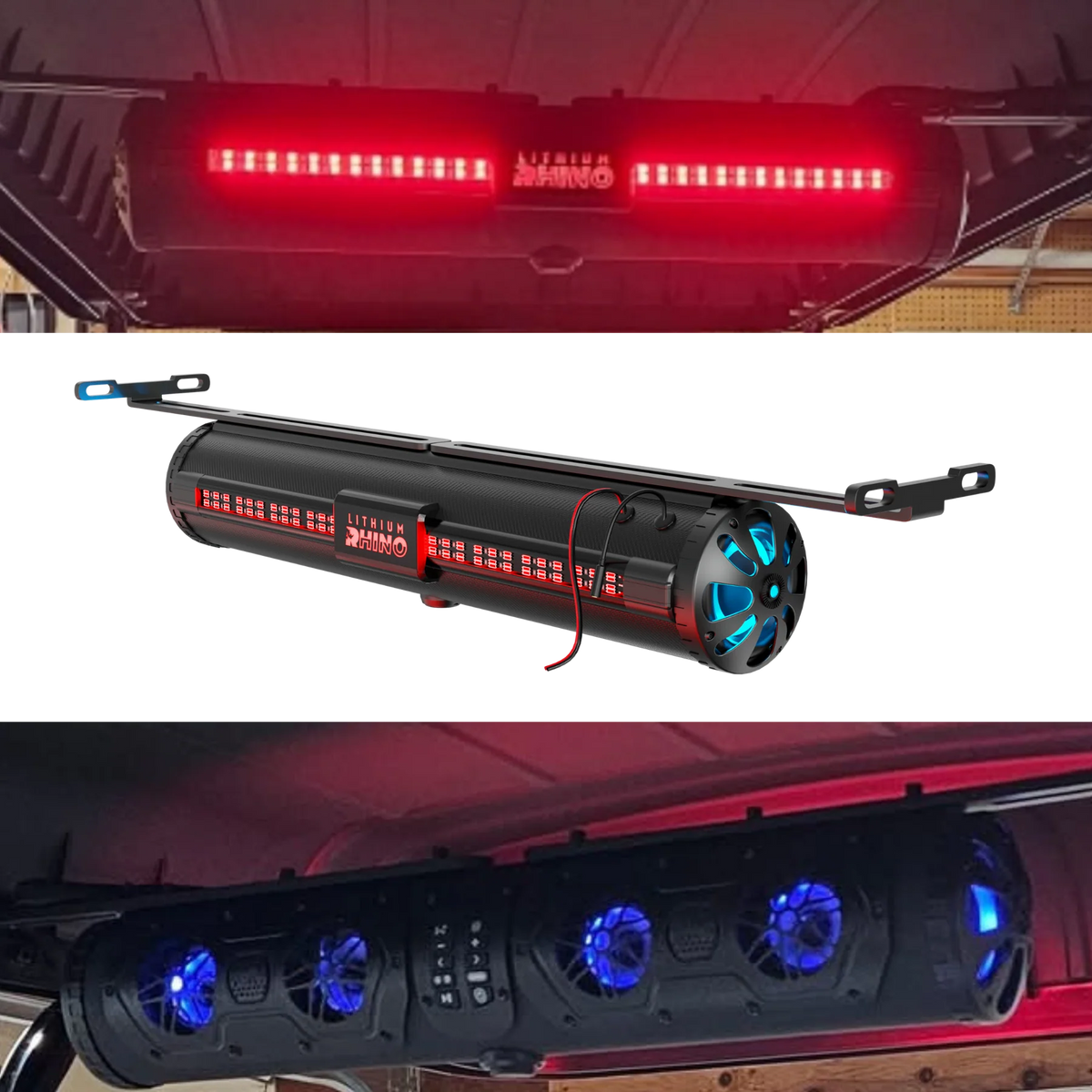 Lithium Rhino-GX500 Soundbar with T-Bracket